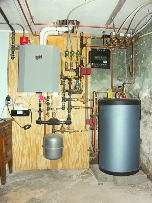 New Heating Unit Installation